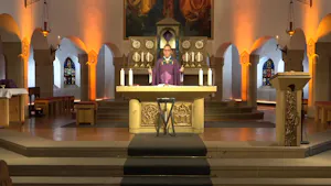 Eucharistiefeier, Wallfahrtskirche Maria Rosenberg