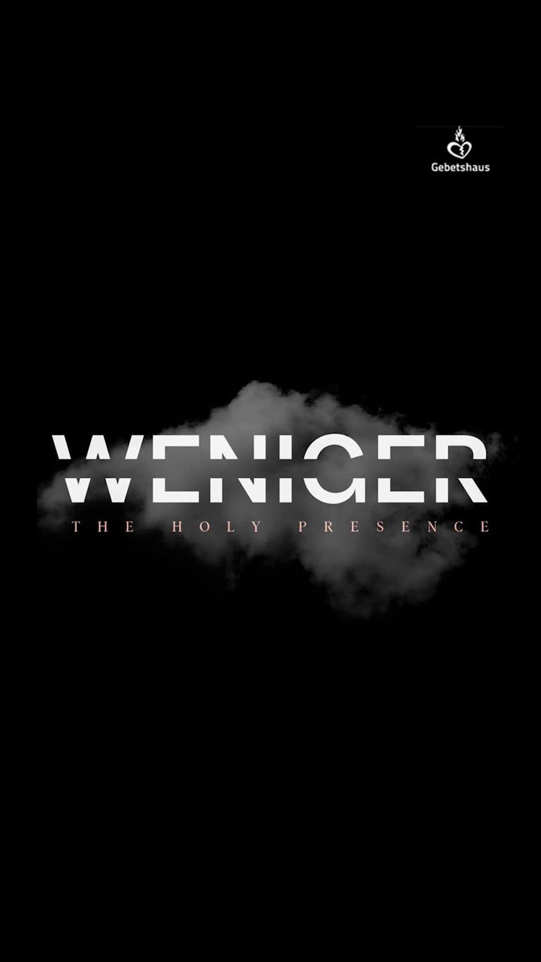 WENIGER Konferenz
