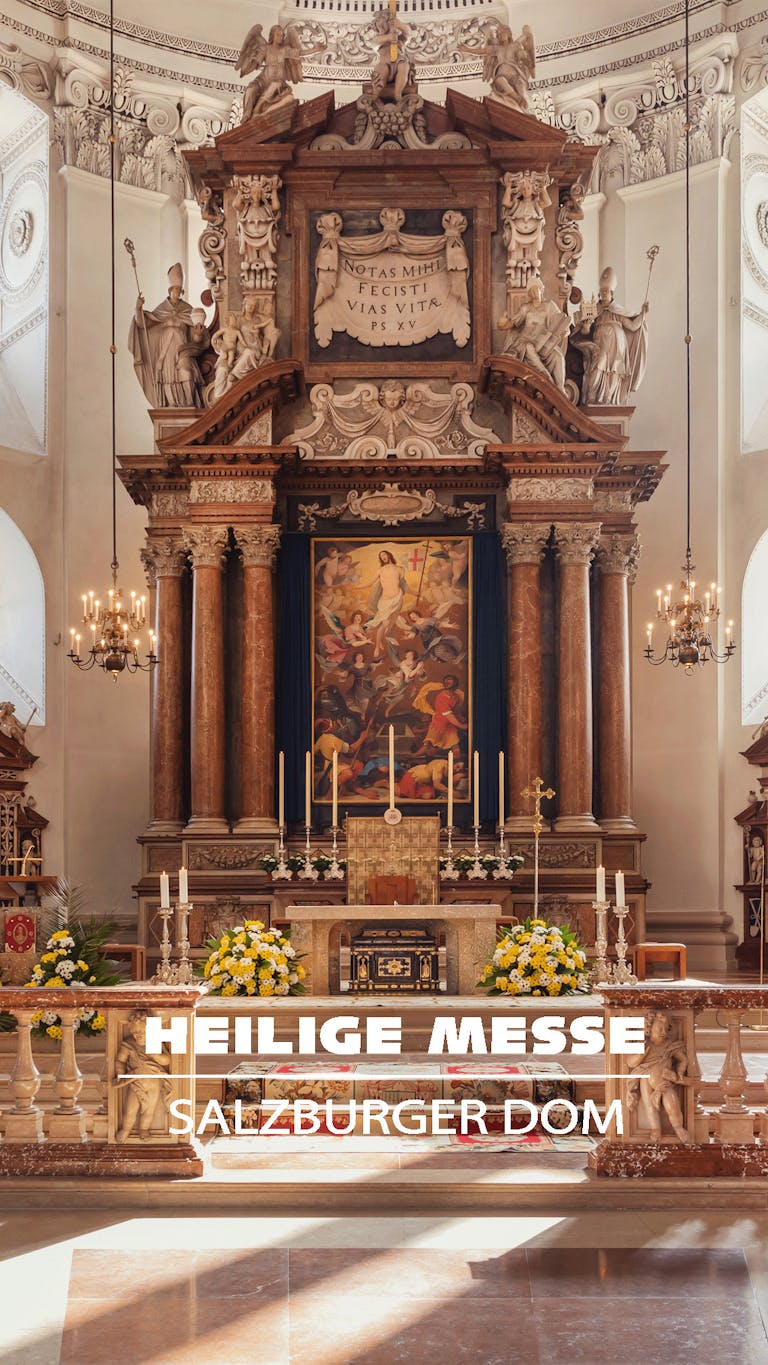 Heilige Messe Salzburger Dom