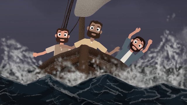 Jesus geht auf dem Wasser