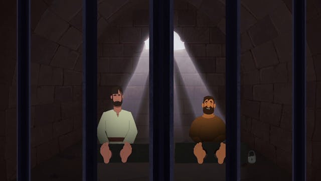 Paulus und Silas im Gefängnis