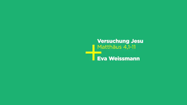 Matthäus 4,1-11: Versuchung Jesu