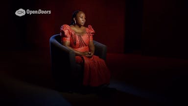 Esther aus Nigeria: Zuversicht in der Not